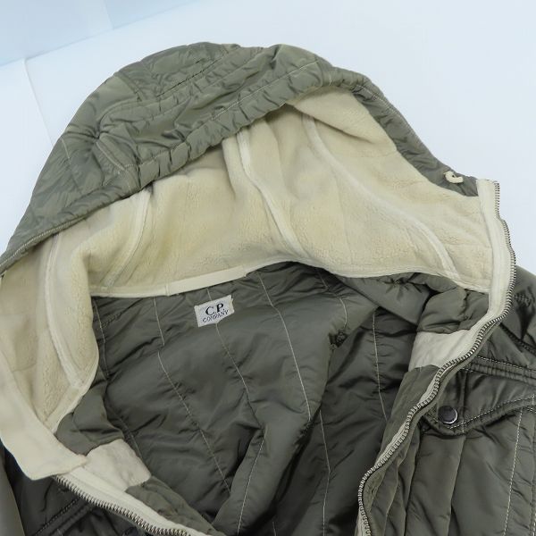 実際に弊社で買取させて頂いたC.P. COMPANY/シーピーカンパニー ジップアップ  中綿ジャケット/48の画像 5枚目
