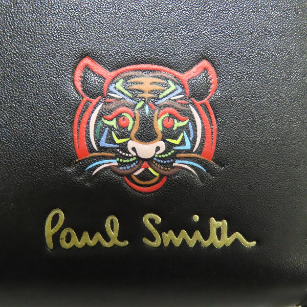 実際に弊社で買取させて頂いたPaul Smith/ポールスミス レザー ジップストローグレイン ラウンドジップ ウォレットの画像 5枚目