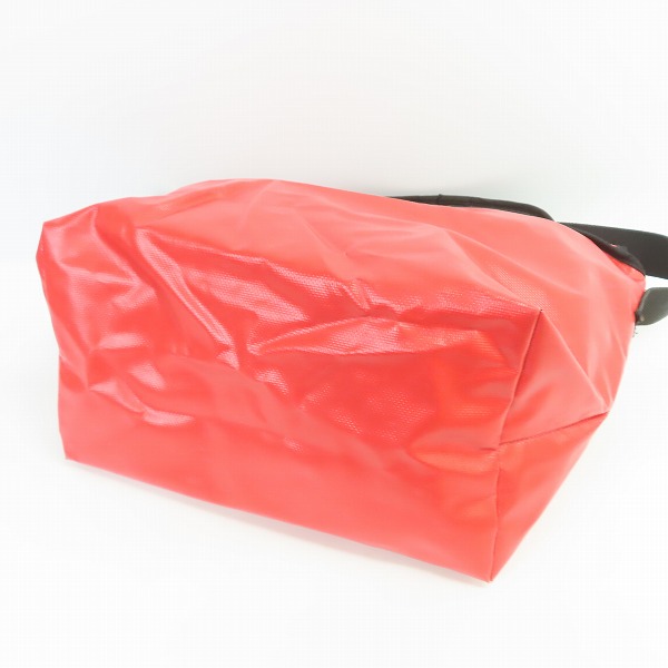 実際に弊社で買取させて頂いたManhattan Portage/マンハッタンポーテージ メッセンジャーバッグ レッドの画像 2枚目