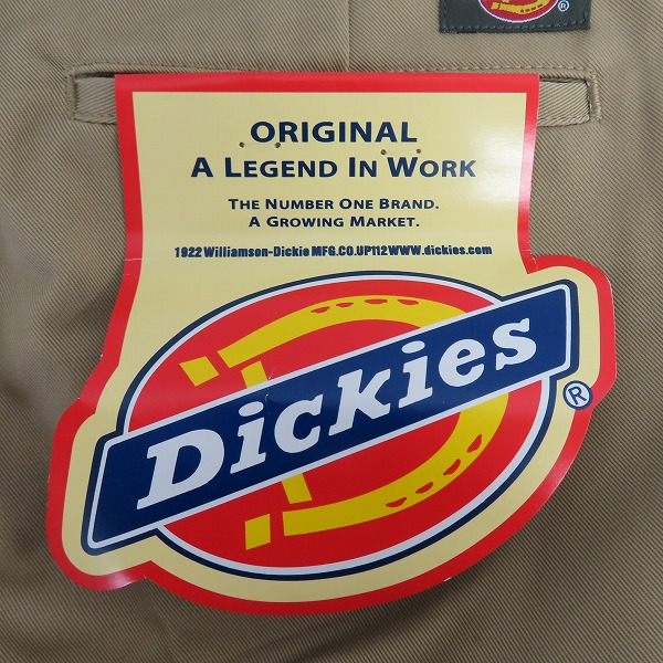 実際に弊社で買取させて頂いた【未使用】Dickies×BAYFLOW/ディッキーズ×ベイフロー テーパードパンツ ベージュ BW1908IT01/Mの画像 8枚目