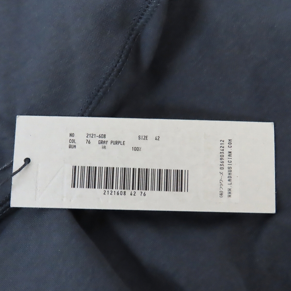 実際に弊社で買取させて頂いたLAD MUSICIAN/ラッドミュージシャン CREW NECK PULLOVER クルーネック プルオーバー スウェット 2121-608/42の画像 7枚目