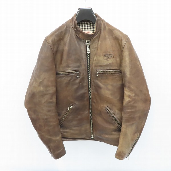 実際に弊社で買取させて頂いたLewis Leathers/ルイスレザー UNITED ARROWS/ユナイテッドアローズ シングルライダースジャケット 2