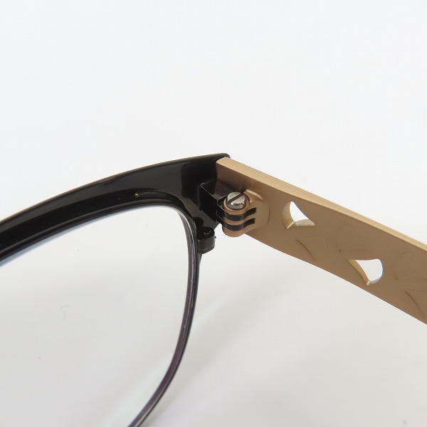 実際に弊社で買取させて頂いたBVLGARI/ブルガリ 度入り メガネ/アイウェア 2201-B 239の画像 5枚目