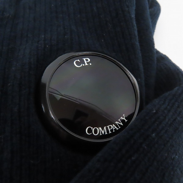 実際に弊社で買取させて頂いたC.P.COMPANY/シーピーカンパニー クルーネック セーター ネイビー 07CMKN073A/52の画像 6枚目