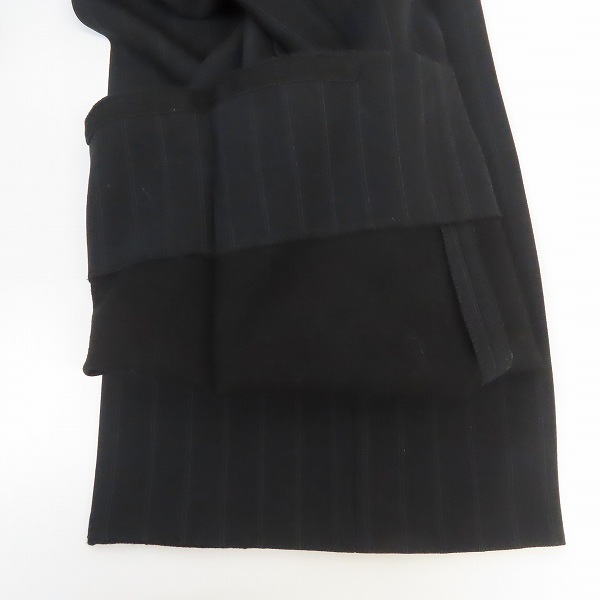 実際に弊社で買取させて頂いたGIORGIO ARMANI/ジョルジオアルマーニ  ストライプ柄 ジャケット/パンツ/44 セットアップスーツの画像 5枚目