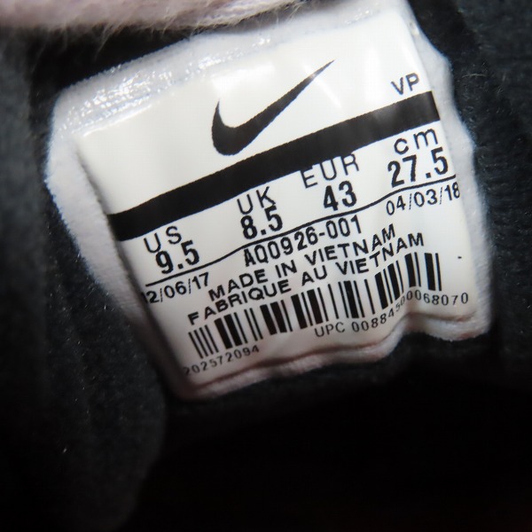 実際に弊社で買取させて頂いたNIKE×atmos/ナイキ×アトモス AIR MAX 90 PRNT "WE LOVE NIKE"/エアマックス90 プリント AQ0926-001/27.5の画像 5枚目