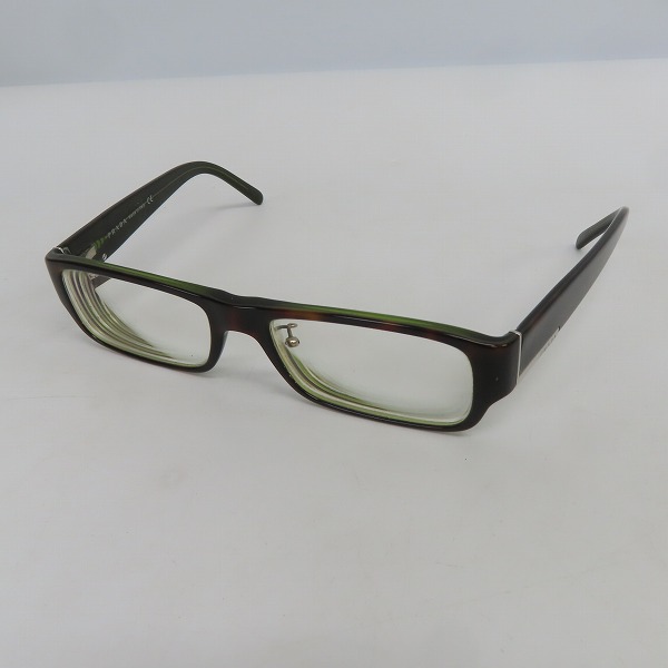 実際に弊社で買取させて頂いた【難有り】PRADA/プラダ メガネフレーム/アイウェア スクエア VPR15L