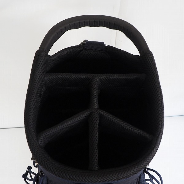 実際に弊社で買取させて頂いたBRIEFING/ブリーフィング CR-5 ゴルフ 9.5型 5分割キャディバッグ ネイビーの画像 3枚目