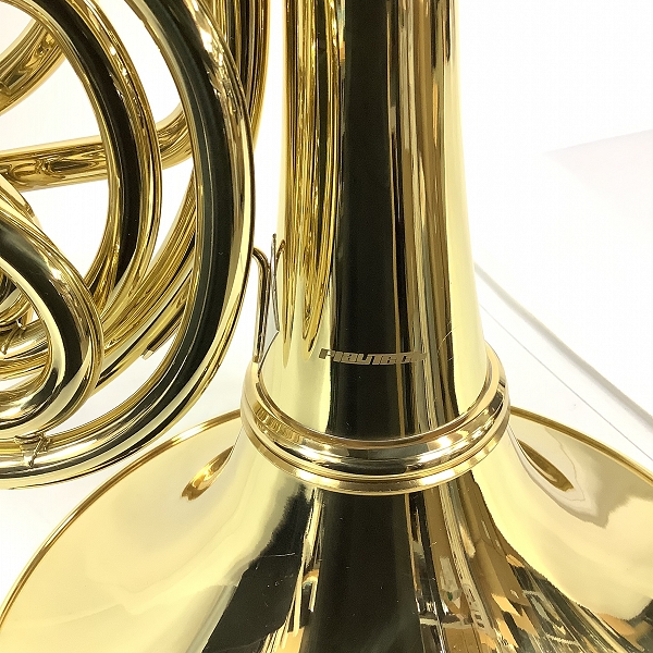 実際に弊社で買取させて頂いた★PLAYTECH/プレイテック PTHR-300 フレンチホルン フルダブル ホルンの画像 7枚目