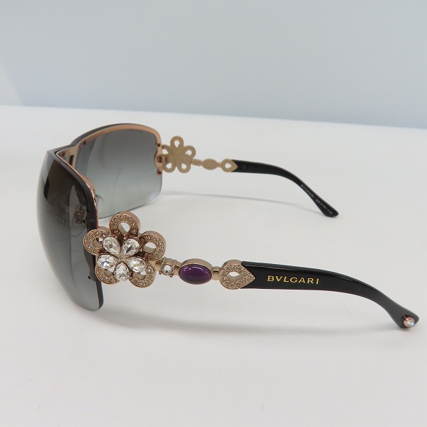 実際に弊社で買取させて頂いたBVLGARI /ブルガリ 装飾サングラス/アイウェア/6059-Bの画像 2枚目