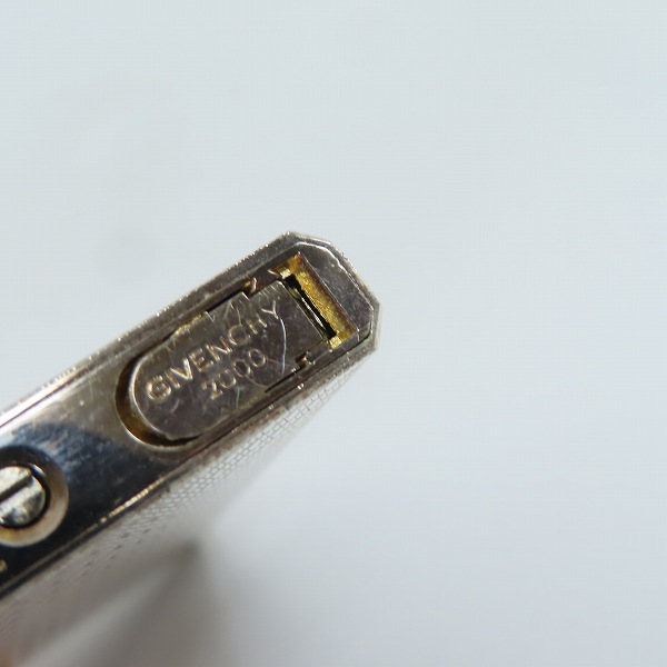 実際に弊社で買取させて頂いたGIVENCHY/ジバンシィ 2000 シルバー ローラー ガスライターの画像 6枚目