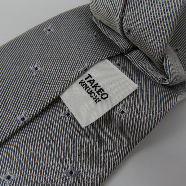 実際に弊社で買取させて頂いた【おまとめ品】Dunhill/ダンヒル HUGO BOSS/ヒューゴボス他 ドット柄/斜線柄等 ネクタイの画像 3枚目