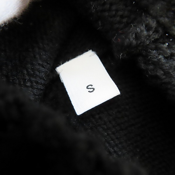実際に弊社で買取させて頂いた【JPタグ】GIVENCHY/ジバンシィ バンドヘビーセーターフロントロゴニット BM900G400M/Sの画像 3枚目