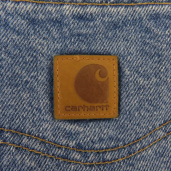 実際に弊社で買取させて頂いたCarhartt/カーハート TRADITIONAL-FIT TAPERED LEG JEAN デニムパンツ B18-STW/38×30の画像 2枚目