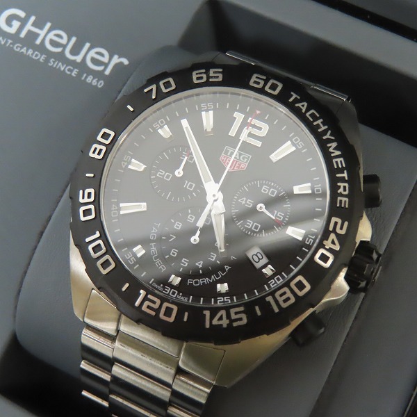 実際に弊社で買取させて頂いたTAG HEUER/タグホイヤー フォーミュラ1 クロノグラフ CAZ1010 