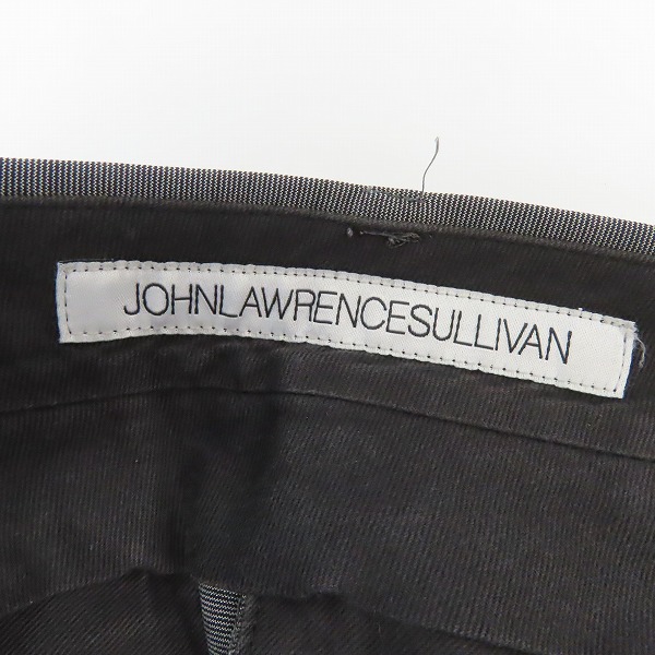 実際に弊社で買取させて頂いたJOHN LAWRENCE SULLIVAN/ジョンローレンスサリバン  2タックテーパードスラックスパンツ 2A006 12-81/34の画像 3枚目