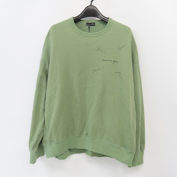 実際に弊社で買取させて頂いたLAD MUSICIAN/ラッドミュージシャン CREW NECK BIG PULLOVER プルオーバー スウェット 2220-603/42