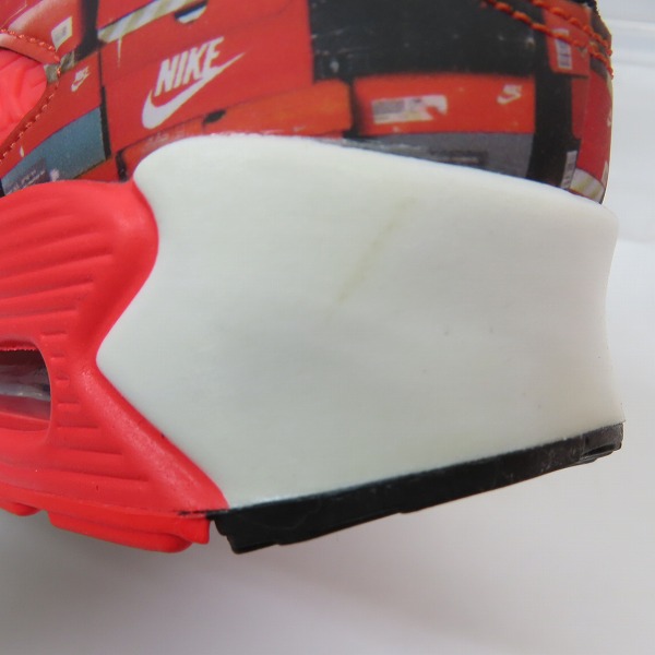 実際に弊社で買取させて頂いたNIKE×atmos/ナイキ×アトモス AIR MAX 90 PRNT "WE LOVE NIKE"/エアマックス90 プリント AQ0926-001/27.5の画像 6枚目