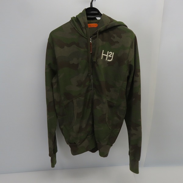 実際に弊社で買取させて頂いたHYDROGEN/ハイドロゲン カモフラ柄 ジップアップパーカー/XL