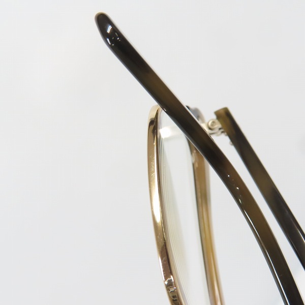 実際に弊社で買取させて頂いたCELINE/セリーヌ Havana eyewear Frame  度入り メガネ/アイウェア CL50026U 031の画像 8枚目