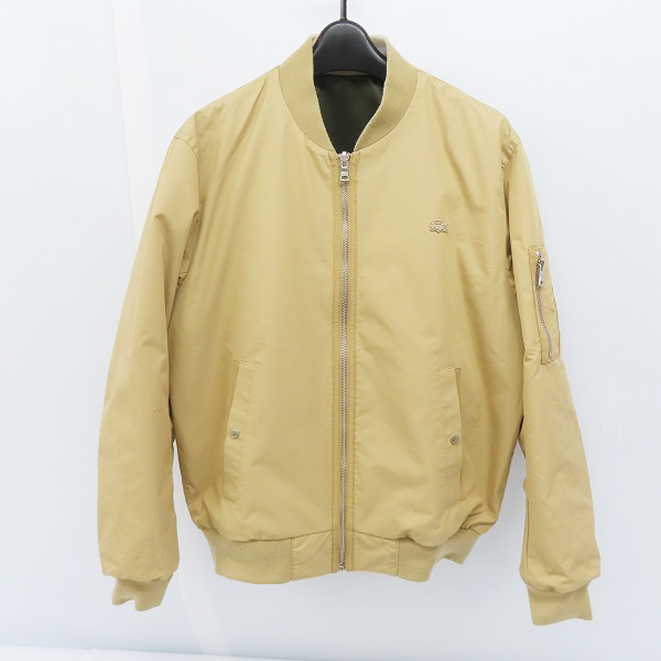 実際に弊社で買取させて頂いたLACOSTE/ラコステ ショートリバーシブルジャケット/48の画像 2枚目