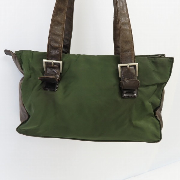 実際に弊社で買取させて頂いたPRADA/プラダ ナイロン/レザー ハンドバッグ/ショルダーバッグの画像 1枚目