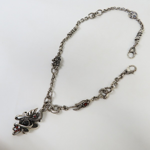 実際に弊社で買取させて頂いたBloody Mary/ブラッディマリー 2008年 X'mas 百鬼夜行 10周年記念 限定  kai ウォレットチェーンの画像 9枚目