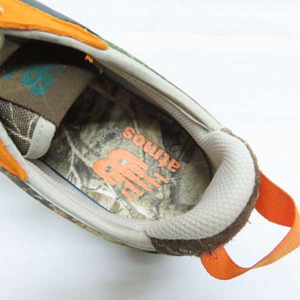 実際に弊社で買取させて頂いた【未使用】New Balance×atmos/ニューバランス×アトモス リアルツリー カモ MS327ART/26.5の画像 4枚目