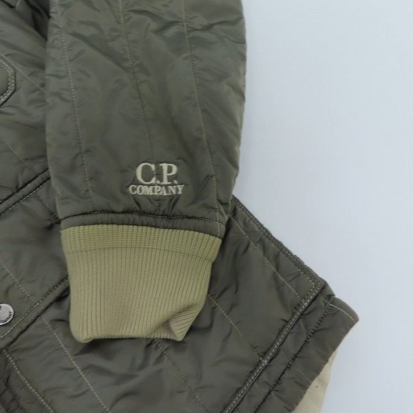 実際に弊社で買取させて頂いたC.P. COMPANY/シーピーカンパニー ジップアップ  中綿ジャケット/48の画像 8枚目