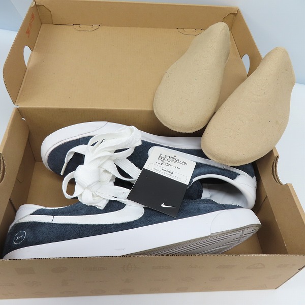 実際に弊社で買取させて頂いた【観賞用】NIKE×fragment design/ナイキ×フラッグメントデザイン TENNIS CLASSIC AC PRM 429602-401/27.5の画像 7枚目