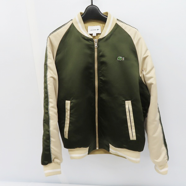 実際に弊社で買取させて頂いたLACOSTE/ラコステ ショートリバーシブルジャケット/48の画像 1枚目