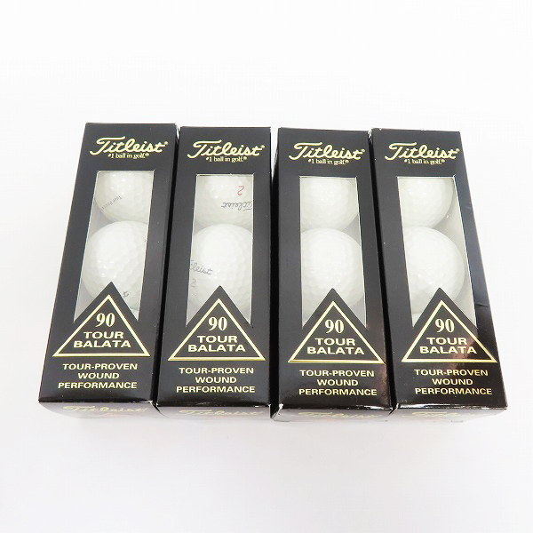実際に弊社で買取させて頂いた【未使用】Titleist/タイトリスト TOUR BALATA 90 ゴルフボール 1ダース