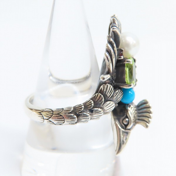 実際に弊社で買取させて頂いたBloodyMary/ブラッディマリー Ere/Romance エラ/ロマンス リング/21号の画像 4枚目