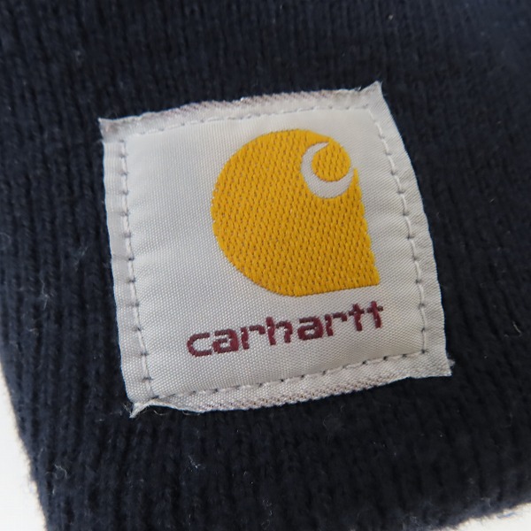 実際に弊社で買取させて頂いたBackChannel/バックチャンネル Carhartt/カーハート ニットキャップ 2点セットの画像 5枚目