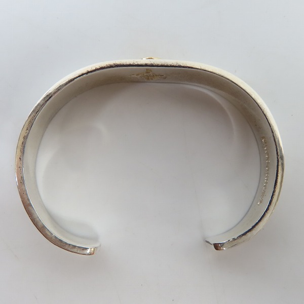 実際に弊社で買取させて頂いたFIRST ARROW's/ファーストアローズ K18付 プレーンバングルの画像 5枚目