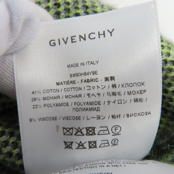 実際に弊社で買取させて頂いたGIVENCHY/ジバンシィ 22SS プルオーバーニット BM90H64Y9E-991 Sの画像 4枚目