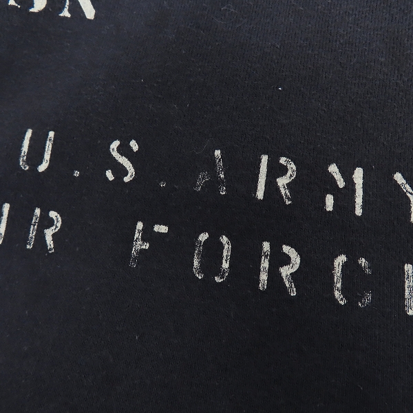 実際に弊社で買取させて頂いたBUZZ RICKSON'S/バズリクソンズ NIGHT FIGHTERS ASSN /スウェットトレーナー/XLの画像 4枚目