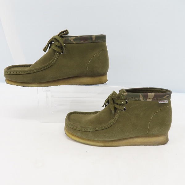 実際に弊社で買取させて頂いたCarhartt WIP×Clarks/カーハート×クラークス Wallabee Boot oliver/UK7.5の画像 3枚目