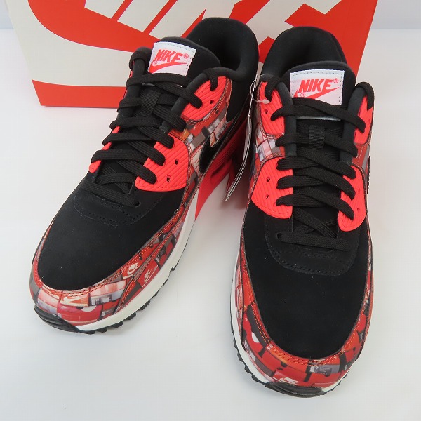 実際に弊社で買取させて頂いた【未使用】NIKE×atmos/ナイキ×アトモス AIR MAX 90 PRNT "WE LOVE NIKE"/エアマックス90 プリント AQ0926-001/27.5