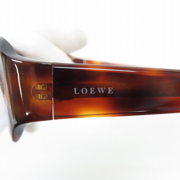 実際に弊社で買取させて頂いた(1)LOEWE/ロエベ サングラス アイウェア SLW506 COL.710 の画像 7枚目