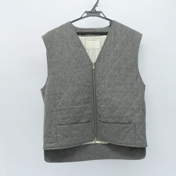 実際に弊社で買取させて頂いたBrooks Brothers/ブルックスブラザーズ ジップダウンベスト ウール BB2