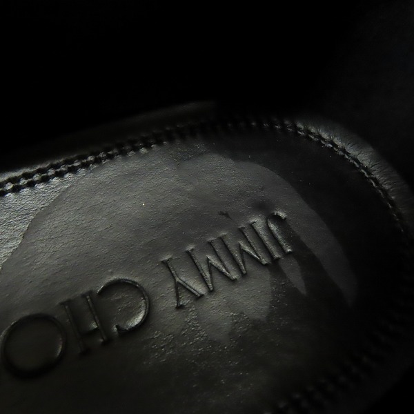 実際に弊社で買取させて頂いたJIMMY CHOO/ジミーチュウ 迷彩 カモ ベロア ローファー/シューズ 41の画像 6枚目