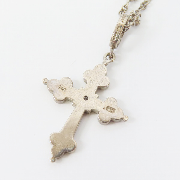 実際に弊社で買取させて頂いたLoree Rodkin/ローリーロドキン ゴシッククロスペンダント クロス＆スターリンクチェーン付の画像 2枚目