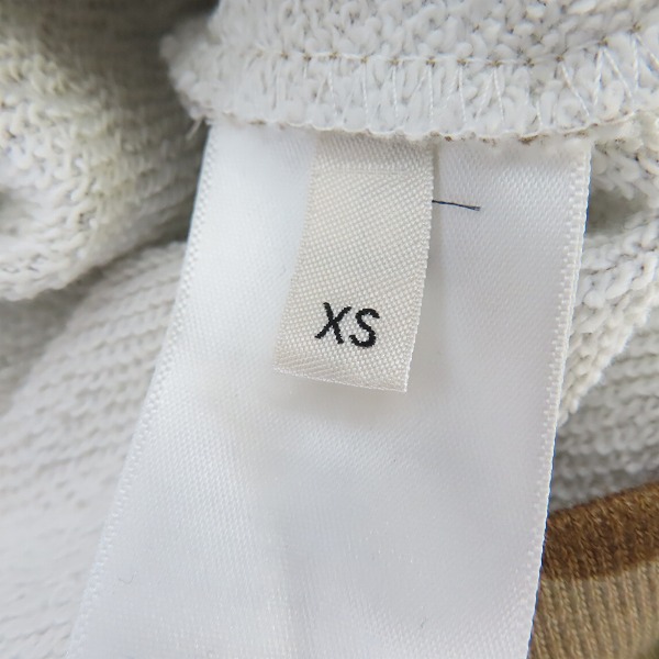 実際に弊社で買取させて頂いたCELINE/セリーヌ 22SS Hoodie In Cotton Fleece With Studs Camo Washed / White スタッズフーディ 2Y676247Q/XSの画像 3枚目