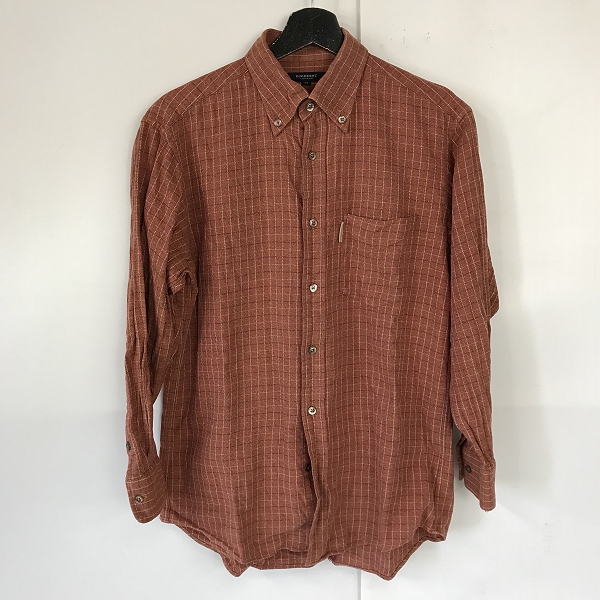 実際に弊社で買取させて頂いた【おまとめ品】BURBERRY/バーバリー ストライプシャツ/チェックシャツ他の画像 4枚目