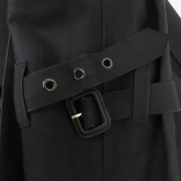 実際に弊社で買取させて頂いたMACKINTOSH/マッキントッシュ ゴム引き ステンカラーコート HQ/ID/IJ/38の画像 5枚目