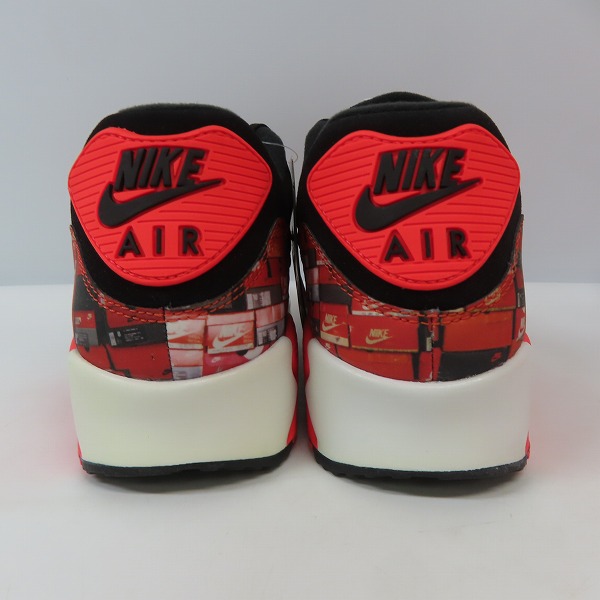実際に弊社で買取させて頂いた【未使用】NIKE×atmos/ナイキ×アトモス AIR MAX 90 PRNT "WE LOVE NIKE"/エアマックス90 プリント AQ0926-001/27.5の画像 1枚目