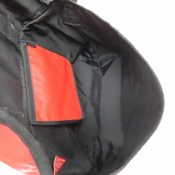 実際に弊社で買取させて頂いたManhattan Portage/マンハッタンポーテージ メッセンジャーバッグ レッドの画像 3枚目