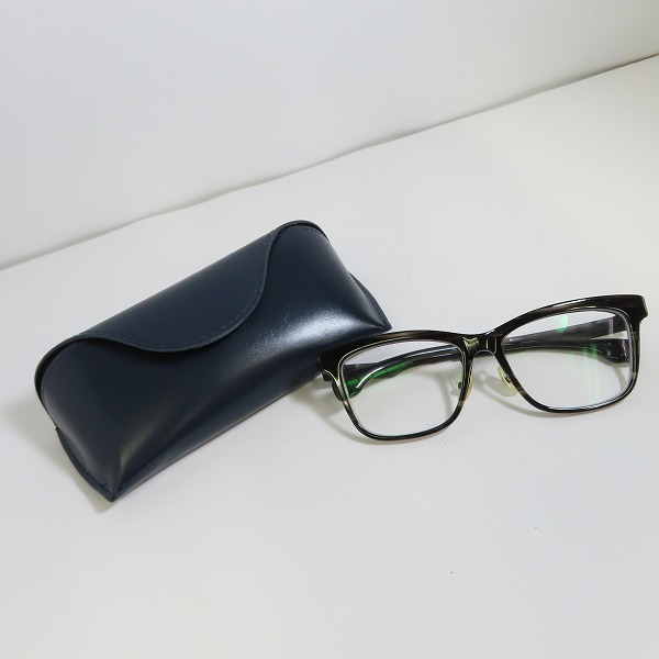 実際に弊社で買取させて頂いた999.9 feelsun/フォーナインズフィールサン 跳ね上げ式 眼鏡 アイウェア F-05NPMの画像 7枚目