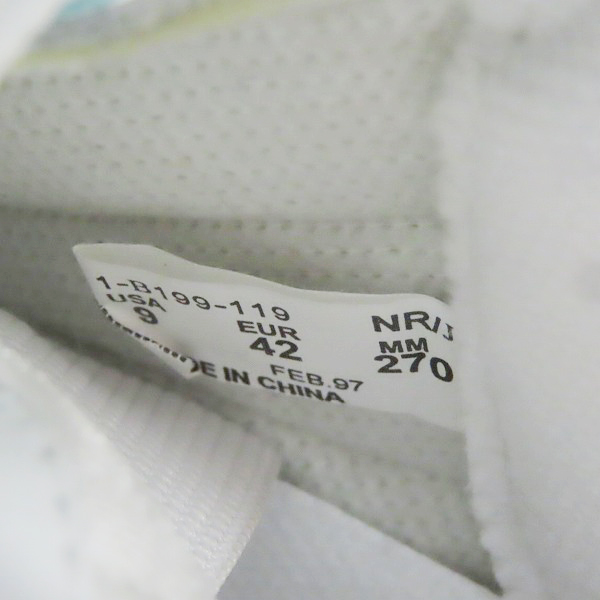 実際に弊社で買取させて頂いたFILA/フィラ STACK MID バッシュ/スニーカー 1-B199-119/27の画像 5枚目